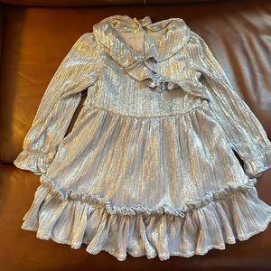 2t silver dress